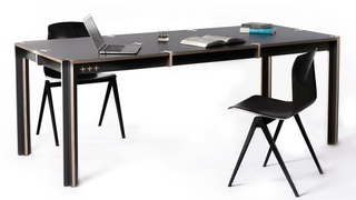 This Desk Assembles With Nothing But Manual Labor